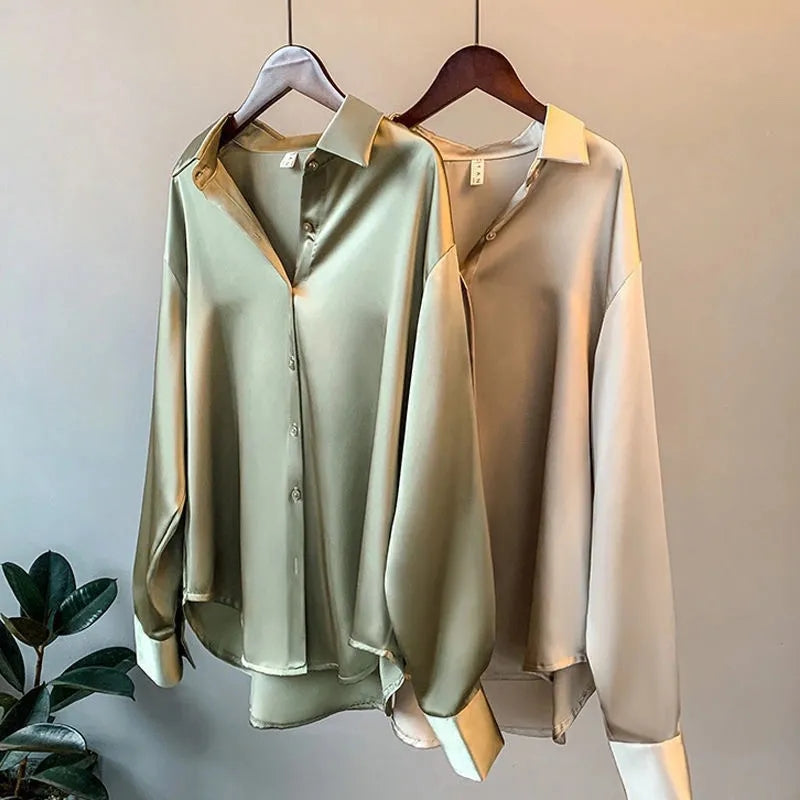 CAMICIA | satijnen blouse
